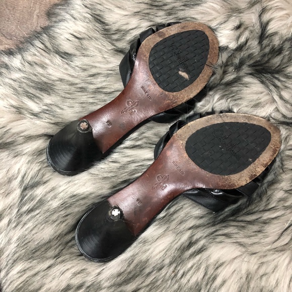 Cole Haan open toe kitty heels size 9 - Picture 4 of 8